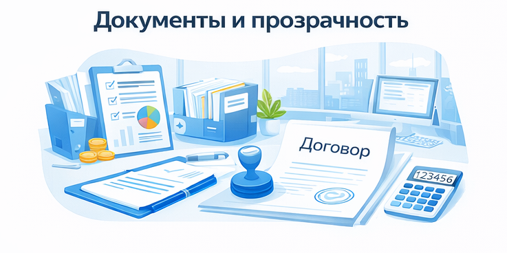 Документы и прозрачность: импорт в белую