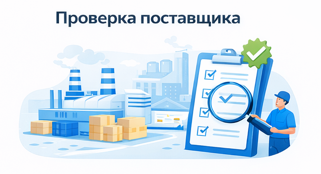 Проверка поставщика: проверка перед оплатой